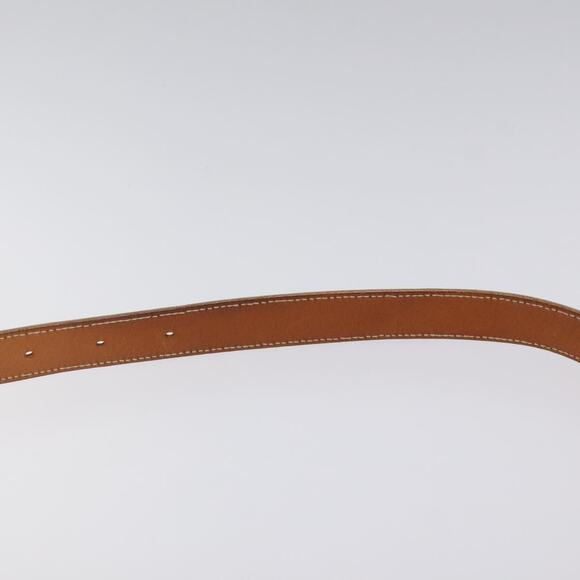 CELINE Macadam Canvas Shoulder Bag Pvc Leather Beige Gold - Picture 8 of 13